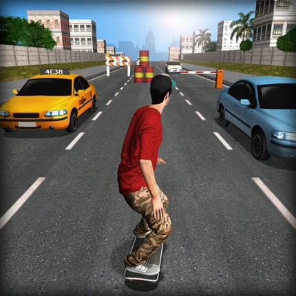 Street Skater 3D Image