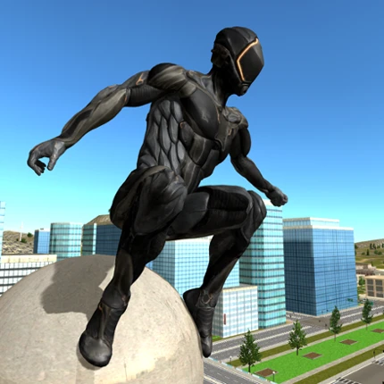 Super Hero Rope Crime City Image