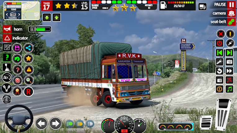 Indian Lorry Truck Driving 3d screenshot