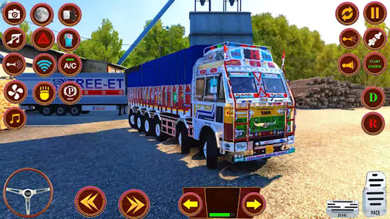 Indian Truck Offroad Cargo 3D screenshot