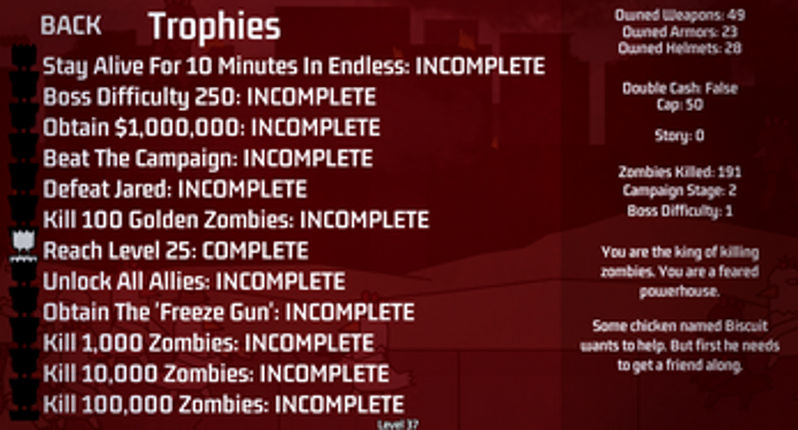 ChickenZ: Zombies From Hell screenshot