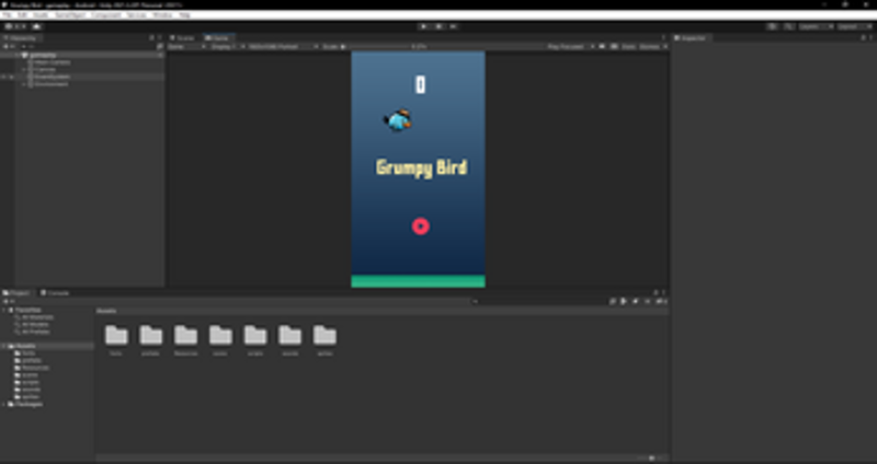 Grumpy Bird - Untiy - Full Project Free screenshot