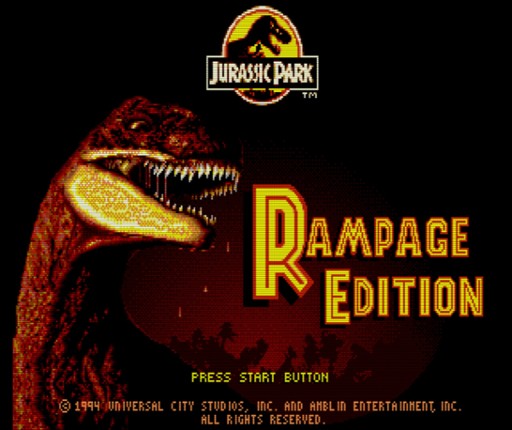 Jurassic Park: Rampage Edition screenshot