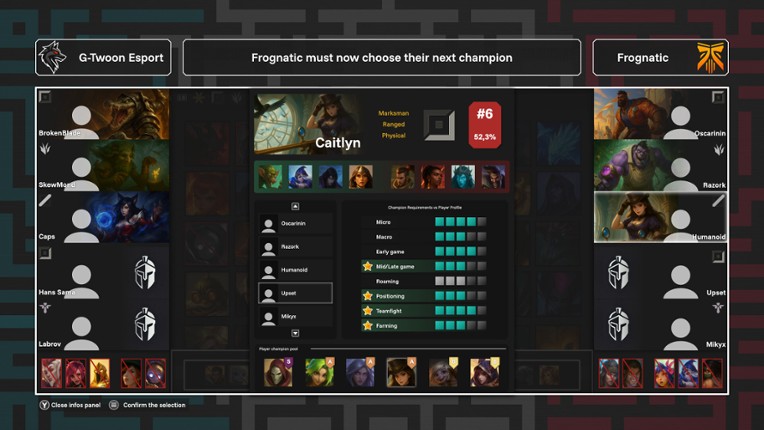 Legends Esport Manager screenshot