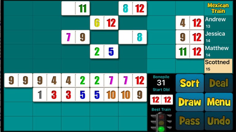 Mexican Train Dominoes 2 screenshot