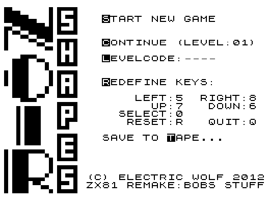 Games like Noir Shapes