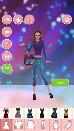 Party Dress Up Game For Girls: Fashion Makeover screenshot