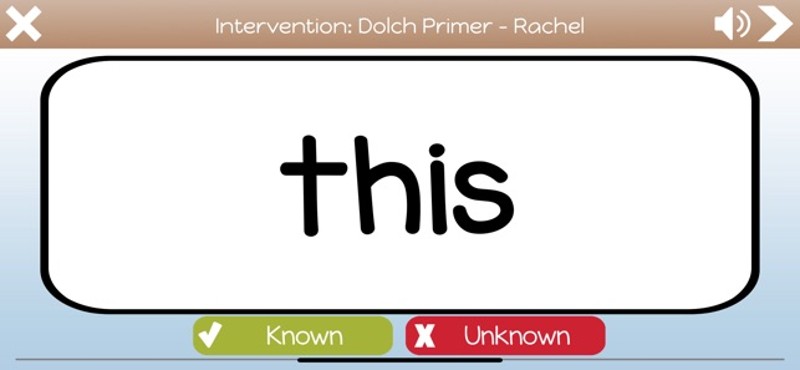 Sight Word Intervention Image
