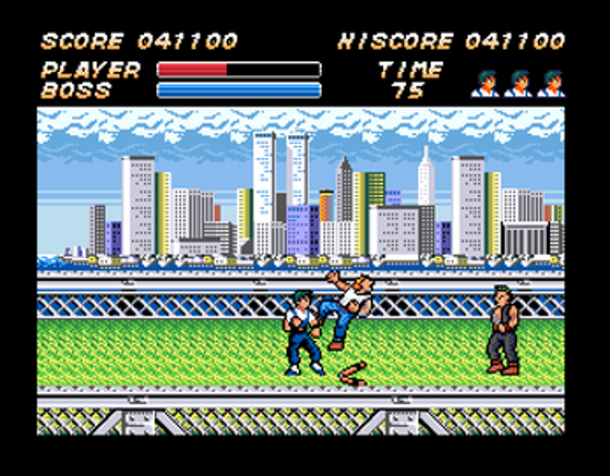 Vigilante (SMS->Amiga) Image