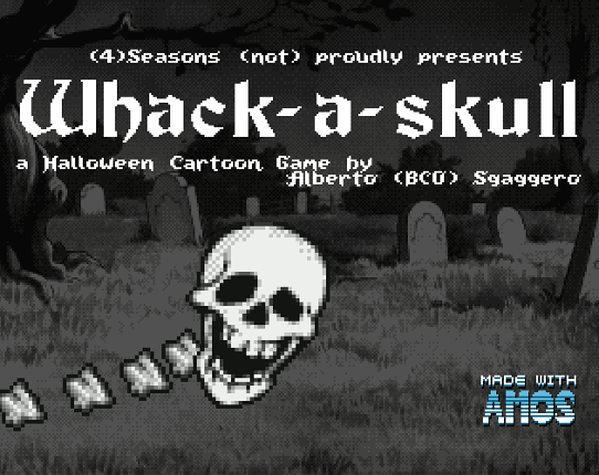 WHACK-A-SKULL for Commodore AMIGA 500 Image
