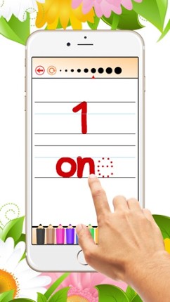 Write Numbers and Integers: Free Game for Kids screenshot