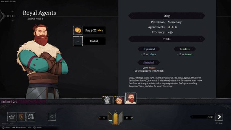 Yes, Your Grace: Snowfall screenshot