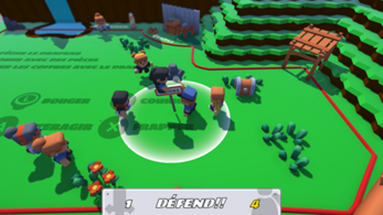 À l'aide! Je suis un garde frontière et on n'arrête pas de me voler mon panneau! screenshot