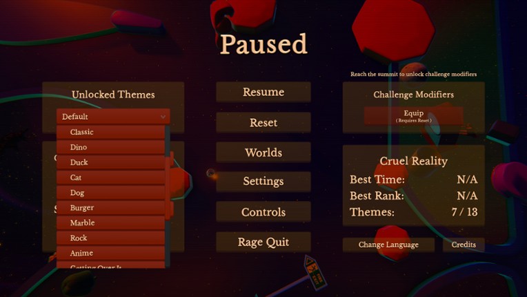 A Pinball Game That Makes You Mad screenshot