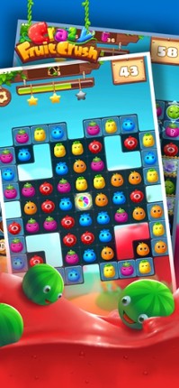 Crazy Fruit Crush - Match Game screenshot
