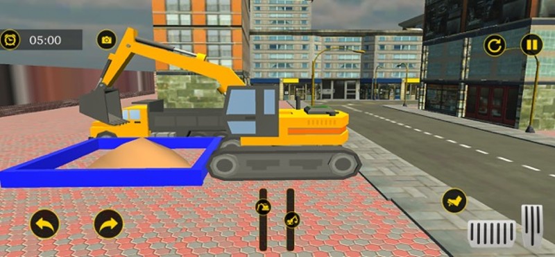 Futuristic Excavator Simulator screenshot