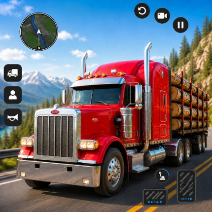 US Cargo Truck Driver Game Image