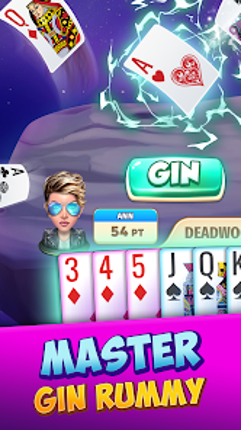 Gin Rummy Stars - Card Game screenshot