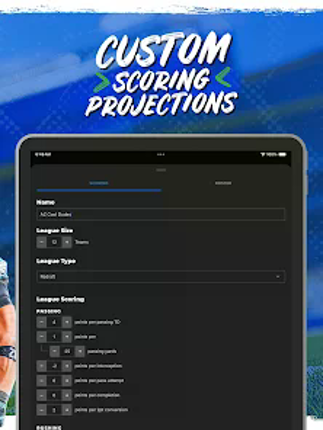 Fantasy Football Draft Kit UDK screenshot