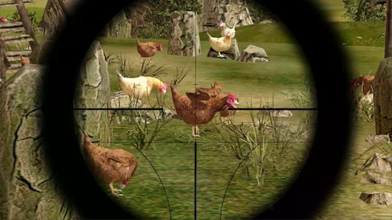 Chicken Gun Attack Shooter screenshot
