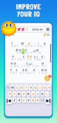 Cryptogram: Logic Puzzle Game screenshot