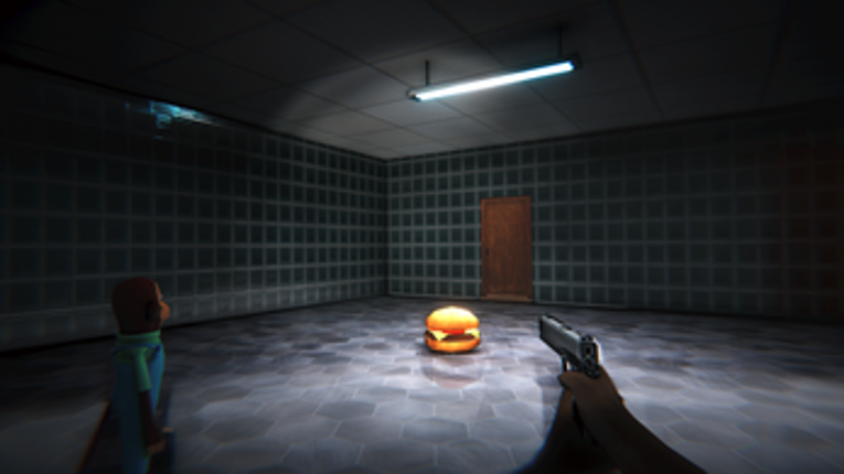 Backrooms Buff Doge Horror screenshot