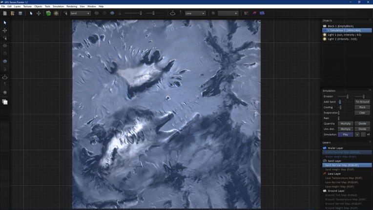 GPU Terrain Painter screenshot
