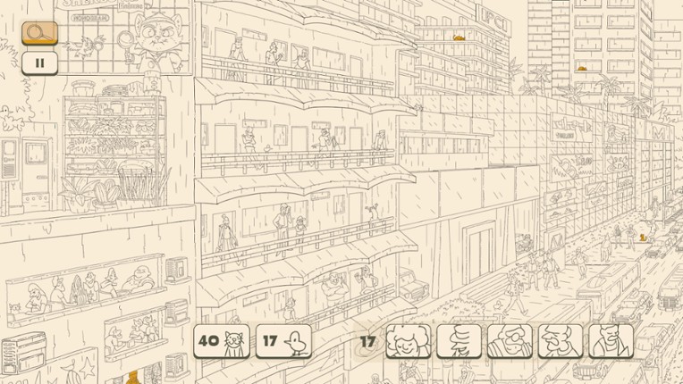 Hidden Streets of SherloCAT screenshot