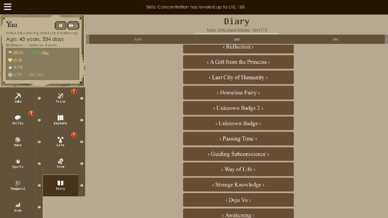 Idle Reincarnator screenshot