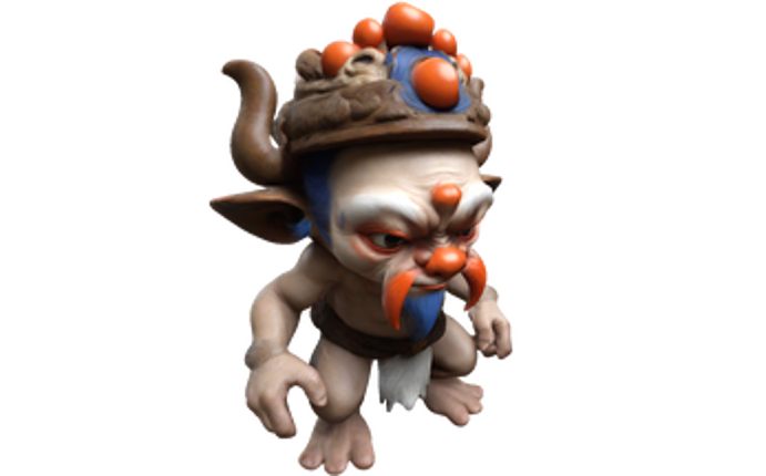 Legends of the Horned Guardians 3D Model screenshot