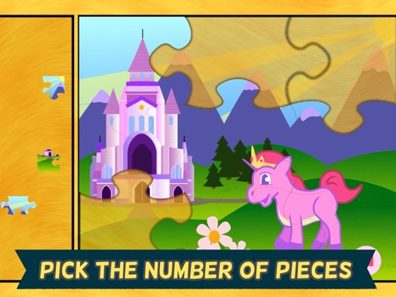 Pony Games for Girls: Little Horse Jigsaw Puzzles screenshot
