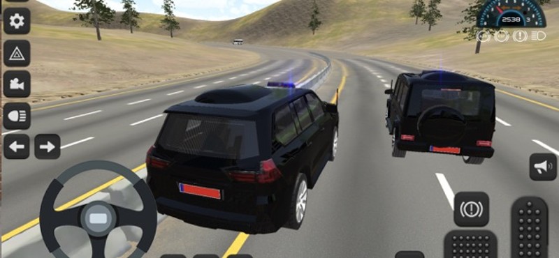 President Police Car Convoy screenshot
