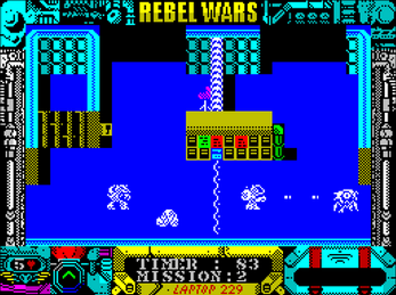 Rebel Wars (ZXSpectrum) Image