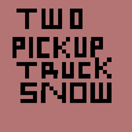 Two Pickup Truck Snow Image