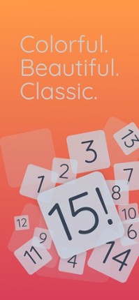 15! puzzle screenshot
