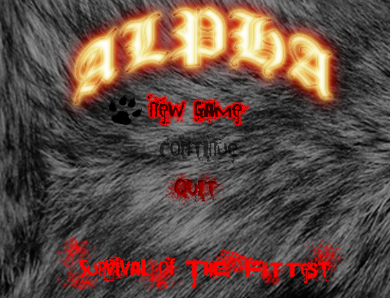 Alpha: Survival of the Fittest Game Cover