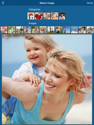 Cool tile puzzle - Free edition with cute images of family, flower, kids, nice girls, famous cities and  beautiful waterfall screenshot