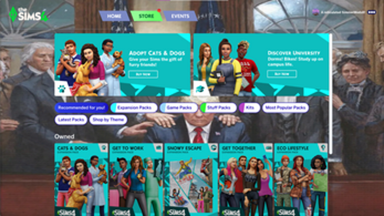 Donald Trump Main Menu screenshot