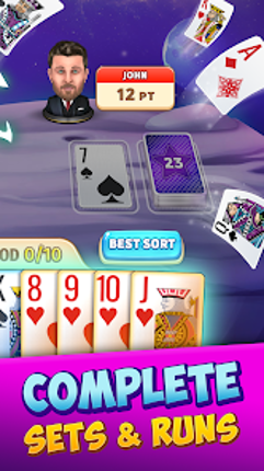 Gin Rummy Stars - Card Game screenshot