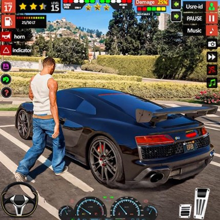 Driving School Game: City Car Game Cover