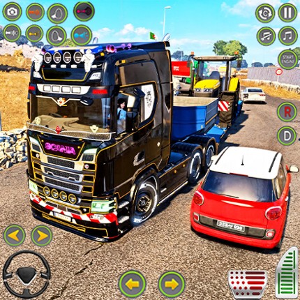 Cargo Truck City Truck Driving Image