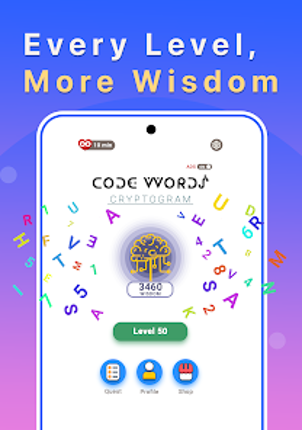 CodeWords: Cryptogram Puzzles screenshot