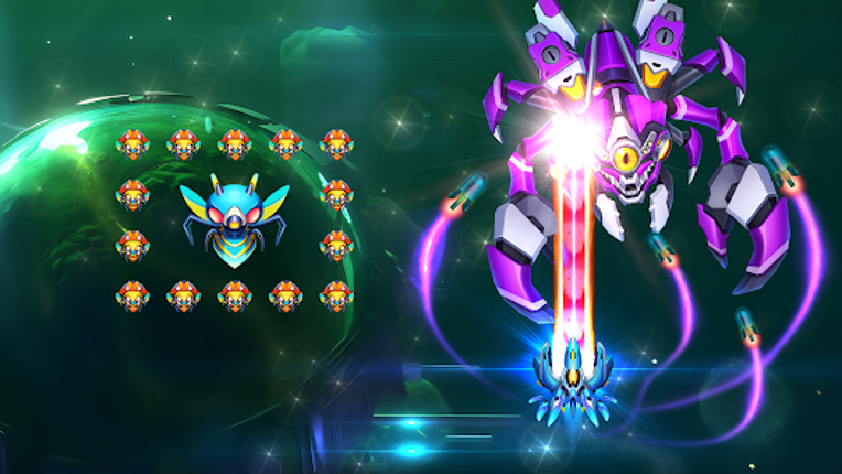 Universe Invader: Alien Attack screenshot