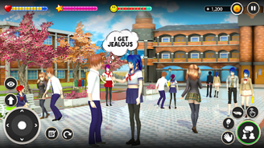 High School Girl Life Sim 3D Image