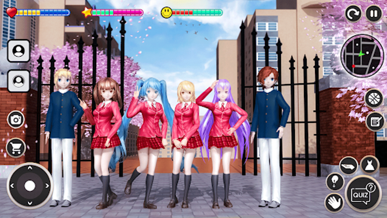 High School Girl Life Sim 3D screenshot