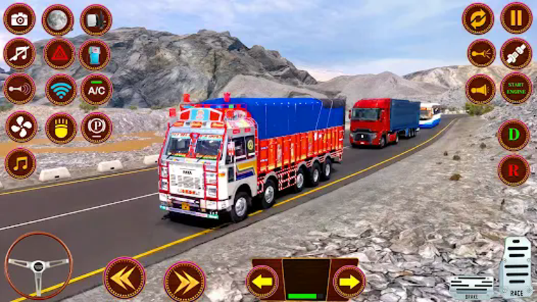 Indian Truck Offroad Cargo 3D screenshot