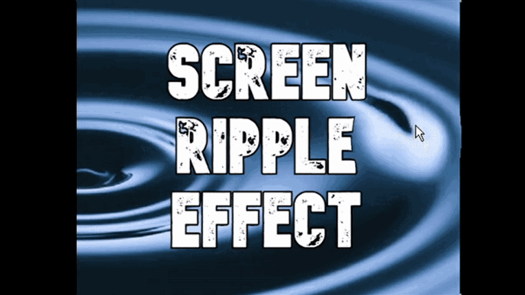 Screen Ripple Effect Unity Image