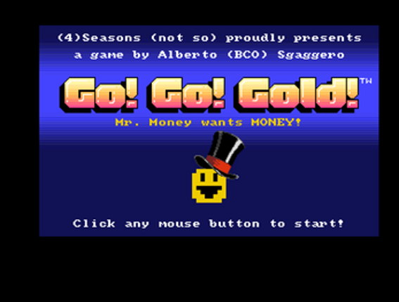 Go! Go! Gold! (Mr. Moneyed wants MONEY!) for Amiga 500 screenshot