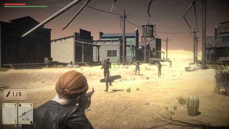 Gunslingers of the Wasteland vs the Zombies From Mars screenshot