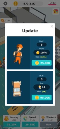 Idle Decoration Inc screenshot